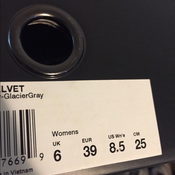 PUMA FENTY by Rihanna Gray Creeper Velvet Shoes - Picture 7 of 8